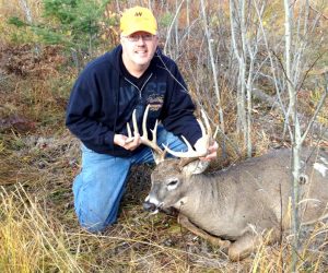 trophy-buck-out-of-hunting-cabin