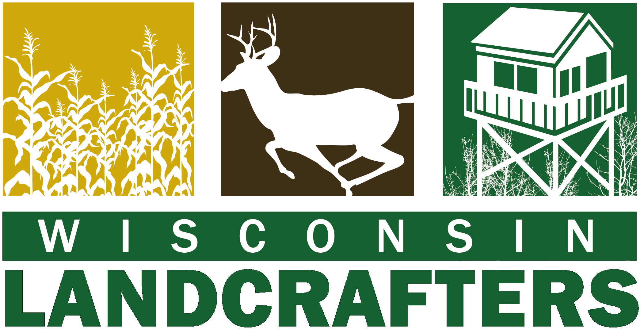 cornfield-deer-cabin-logo-of-wisconsin-landcrafters